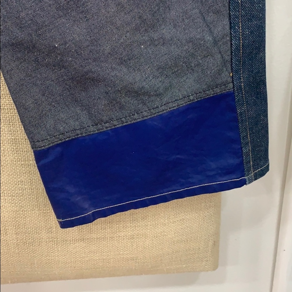 Worn Once Patchwork Jeans - image 4